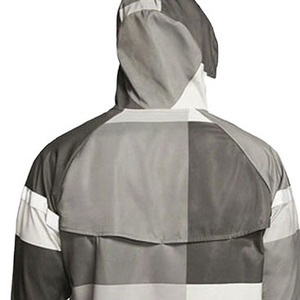 Conjunto Corto de Chaqueta Cortavientos Personalizada de Alta Calidad para Hombre, Ajuste Holgado, Transpirable, Conjunto Deportivo de Nailon, Color Sólido para Verano - Product Image 3