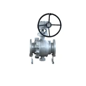 customization factory manufacture Q341F-16P stainless steel ANSI matrix worm gear ball valve