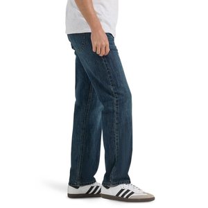 2023 Summer Classic <b>Men</b> Thin Denim <b>Jeans</b> Lightweight Cotton Elastic Medium <b>high</b> <b>waist</b> Fit Straight Youth Simple Casual Trousers - Product Image 5