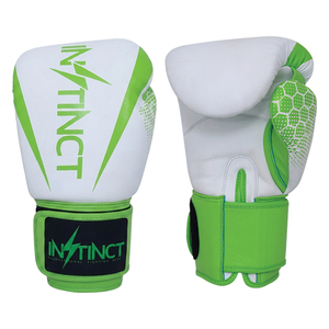 Guantes de Boxeo Profesionales de Artes Marciales, Personalizados con Logotipo, de Cuero Vacuno, para Adultos, con Soporte para Muñeca con Cierre de Gancho y Bucle, Impermeables y Antideslizantes - Product Image 1