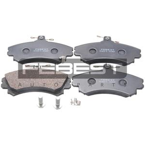 Set di pastiglie freno anteriori FEBEST (0401-DAF) - Product Image 1