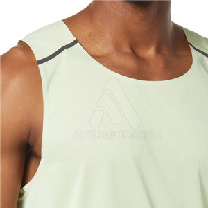 Ropa Deportiva Hecha en Pakistán, Camiseta sin Mangas Informal de Punto Transpirable, 100% Algodón, Venta Directa de Fábrica, Talla Grande, Ropa de Verano para Hombre - Product Image 5