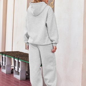 Vente en gros Survêtement surdimensionné Pantalon de survêtement ample en nylon Costumes de survêtement Ensemble de jogging Sweat à capuche vierge Pantalon de jogging Ensemble de survêtement pour hommes - Product Image 5