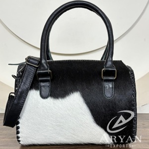 กระเป๋าหนังวัวแบบเร็วสำหรับผู้หญิงและผู้ชายกระเป๋าหนังแท้แท้ใส่ของได้เยอะ - Product Image 1