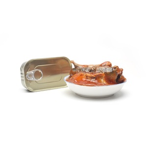 Mariscos Enlatados de Alta Calidad, Atún Enlatado en Aceite Vegetal / Salsa de Tomate Disponible para la Venta a Bajo Precio - Product Image 2