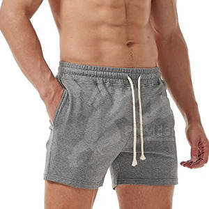 Pantalones cortos de gimnasio para hombre hechos de algodón de último diseño para tamaño adulto Fabricación de Pakistán pantalones cortos de gimnasio para hombre - Product Image 2