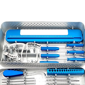 Kit de Instrumentos Ortopédicos de Alta Calidad para Artroscopia de LCA y LCP, Instrumentos Manuales para Reconstrucción de Rodilla con Acero Inoxidable Alemán - Product Image 3