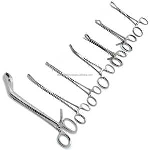 Debonairii-Juego de 7 fórceps quirúrgicos de sujeción de huesos, instrumentos reutilizables certificados CE ISO de acero inoxidable de primera calidad - Product Image 1