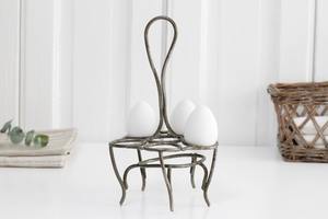 Porte-oeufs en métal minimaliste adapté aux maisons modernes offrant un style de conception simple et une fonction de stockage efficace - Product Image 3