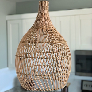 Lightweight Handmade Woven <b>Rattan</b> Pendant Light Lampshade Wholesale Exporter Eco Friendly Lighting Decor from Vietnam - Product Image 6