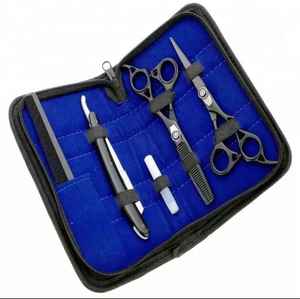 Juego de Tijeras de Peluquería Profesionales de Acero Inoxidable, Rectas y Afiladas, Plegables, Reutilizables y Duraderas - Product Image 6