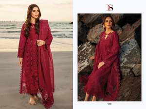 Premium indio paquistaní ropa césped algodón Salwar Kameez colección auto bordado parches fiesta desgaste-disponible al por mayor - Product Image 4