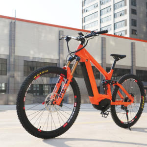 Vélo électrique d'<span class=keywords><strong>enduro</strong></span> 19 ''FOX à suspension en carbone 29 Zoll Bicicletta Eletrica 1000W Vélo de montagne électrique Fox Bicicleta - Product Image 4