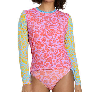 Camiseta de Protección Solar de Secado Rápido, Venta Caliente, Disponible OEM, Personalizable, de Alta Calidad, para Mujer, Manga Larga, Sostenible, para Deportes Acuáticos y Playa - Product Image 1