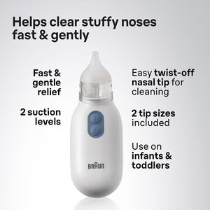 Aspirateur nasal électrique Braun pour nouveau-nés, bébés et tout-petits, BNA100US - Product Image 4