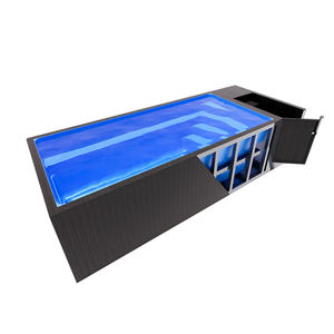 Custom Thick <b>Frame</b> Fiberglass Garden House Backyard Above Ground Swimming Pool Outdoor Inground <b>Frame</b> Pool - Product Image 1