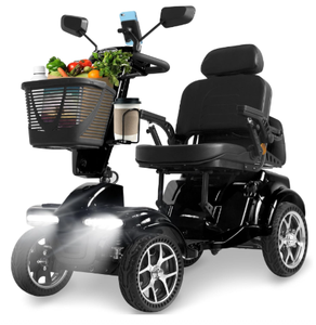 *GRAN NUEVO PRODUCTO* Scooters de Movilidad Gladiatorrs 4Wheelers, Capacidad para Todo Terreno, Portátiles, Plegables, Asientos de Espuma con Memoria - Product Image 2