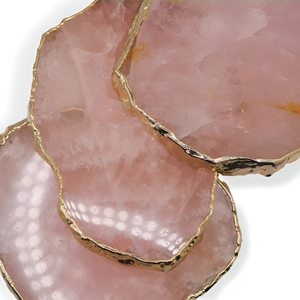 Ensemble de sous-verres en agate de luxe de haute qualité directe de l'usine indienne - Product Image 1