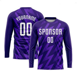 Conjunto de Camiseta y Pantalones Cortos de Fútbol Personalizados al por Mayor, Impresión Digital, 100% Poliéster Transpirable, Diseña Tu Propio Uniforme de Equipo, Impermeable - Product Image 6