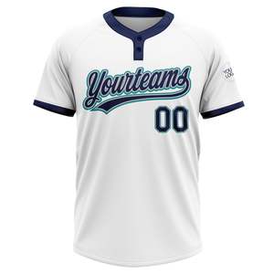 Customized High Quality 100% Polyester <b>Baseball</b> Jersey Heat-Transfer Printed Breathable Quick Drying Moisture Wicking - Product Image 2