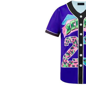 Maillots de baseball unisexes personnalisables et respirants, vêtements de supporter tendance pour les équipes, toutes tailles, livraison rapide, haute qualité - Commandez maintenant ! - Product Image 3