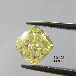 เบาะยาวสีเหลืองแฟนซี1.21 CTS VS1ชัดเจน100% ได้รับการรับรอง GIA เพชรหลวมธรรมชาติจากอินเดียสำหรับใช้เป็นเครื่องประดับ - Product Image 1