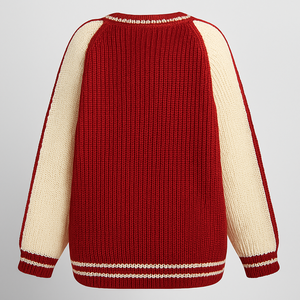 Suéter cárdigan Delta Sigma Theta con cremallera 100% logotipo bordado en acrílico - Product Image 2