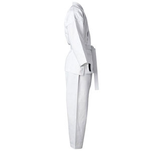 Combinaisons de karaté ultra légères et respirantes en gros OEM, uniformes d'arts martiaux personnalisés, hommes adultes, polyester/coton de haute qualité, BJJ - Product Image 3