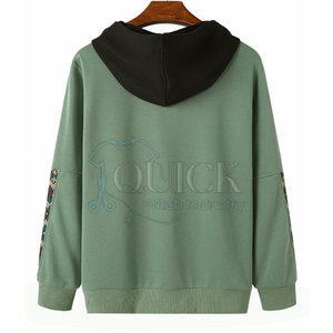 Las mejores sudaderas con capucha de mezcla de algodón transpirable ecológicas de invierno, MOQ bajo, logotipos de colores personalizados de alta calidad hechos en Pakistán - Product Image 2