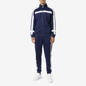 Conjunto de ropa de chándal liso personalizado para hombres de talla grande, perfecto para deportes y ropa informal - Product Image 4