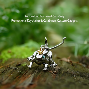 Portachiavi e Moschettoni Promozionali Personalizzati Froschknig - Gadget su Misura - Product Image 3