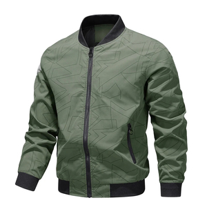 2025 primavera y otoño nuevo cuello de béisbol corto suelto Color sólido chaqueta de negocios Casual abrigo fino tendencia - Product Image 5