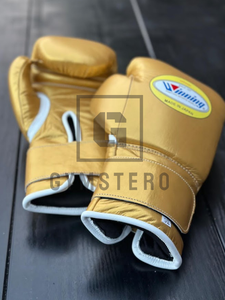 Guantes de Boxeo Ganadores con Agarre, Diseño Transpirable, Ajustables con Correa de Muñeca, para Entrenamientos de Artes Marciales, Cuero de Alta Calidad - Product Image 4