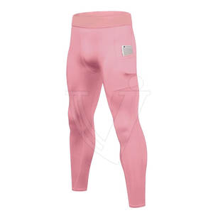 Personnalisé 2025 Nouveau Design Hommes Compression Leggings Plus Size Adulte Pantalon Vente En Ligne - Product Image 1