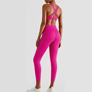 2025 New Design Professional Women Yoga Set Wholesale Women Yoga Set New Arrival Women Yoga Set - Product Image 4