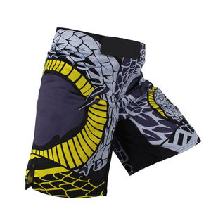 Nouveaux shorts MMA personnalisés pour l'entraînement de Jiu Jitsu, shorts de grappling en tissu tissé extensible 4 directions, impression par sublimation personnalisée, shorts pour hommes - Product Image 5
