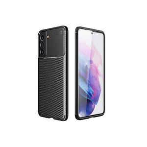 Étui en silicone anti-traces de doigts de qualité supérieure pour Samsung Galaxy S21 FE, coque de protection fine EFFX Negro en silicone souple A53 A24 - Product Image 1