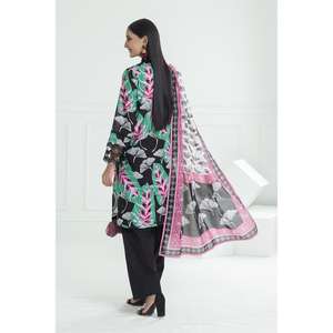 Conjunto de Traje Jacquard Negro de 3 Piezas Sin Costuras para Mujer - Product Image 2