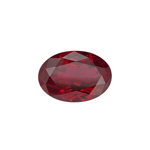 Pierre précieuse synthétique de corindon rouge ovale de laboratoire au prix d'usine pour la fabrication de bijoux fusion à la flamme 3x5mm à 20x30mm personnalisé - Product Image 1
