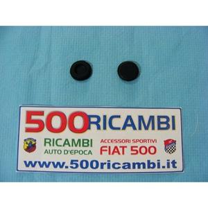 Kit de charnières de porte et de fenêtre FIAT 500, 2 pièces, Tappo Carrucola avec trou pour vis, Fermoporta pour côté avant gauche et droit - Product Image 1