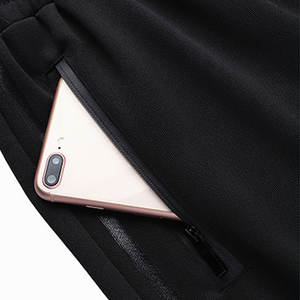 Elegante chándal para hombre slim fit conjunto de dos piezas Sudadera con capucha y joggers algodón poliéster logotipo personalizado OEM ODM al por mayor bajo MOQ - Product Image 4