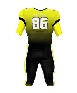 Uniforme de Fútbol Americano Personalizado, Talla Grande, Verano, Calidad Superior, Poliéster, Manga Corta, Sublimación - Product Image 3
