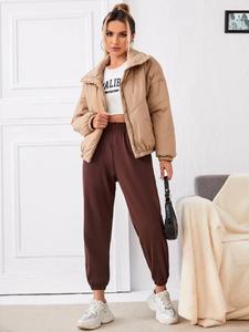 Chaquetas acolchadas informales de invierno de alta calidad, abrigo cálido con burbujas, chaqueta acolchada 2025 - Product Image 4