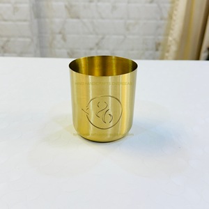 Iron Black Powder Coated Candle Container Black Powder Coated for Soy Wax to Manufacture Candles Supplier India - Product Image 3