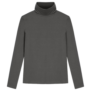 T-shirts à manches longues à col roulé pour femmes à la mode pour jeunes femmes T-shirts de marque de bonne qualité du fournisseur bangladais - Product Image 1