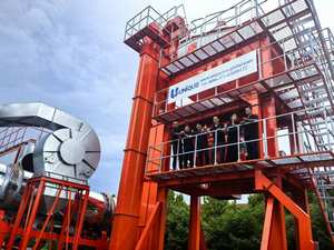 Planta de Asfalto Estacionaria de Alta Precisión UAJ, 60-320t/h, Bomba Continua de 80t/h para Construcción, Bajo Consumo de Combustible - Product Image 2