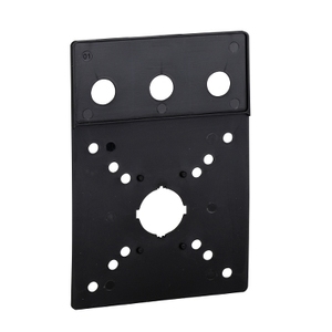 Support pour plaque frontale SCHNEIDER ELECTRIC KZ15 avec plaque vierge 60 x 60 mm pour boîtiers électroniques et instrumentaux - Product Image 1