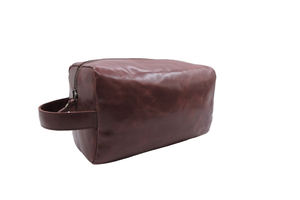 2025 logotipo personalizado de lujo señoras bolsa de maquillaje al por mayor de cuero texturizado granate nuevo verano estuche de viaje belleza de lujo - Product Image 4