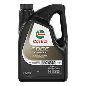 Lubricante para motor Castrol EDGE 0W-40 con tecnología de titanio para mayor resistencia - Product Image 1