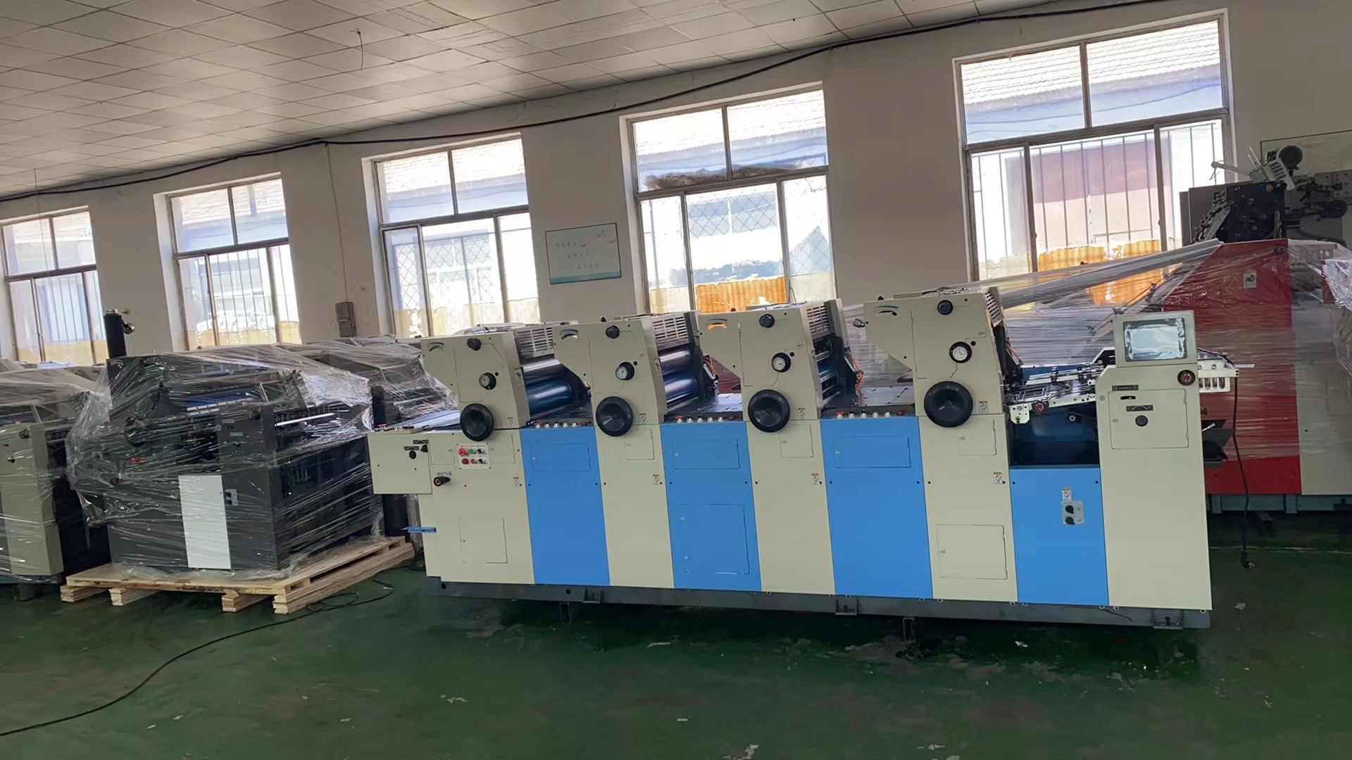 offset machines 4 colors